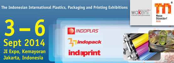 3-6 Sept 2014 The Indonesian International Plastics, Packaging And Printing Exhibitions